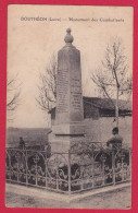 AE429 42 BOUTHEON LE MONUMENT  DES COMBATTANTS - Monuments Aux Morts