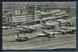 10899 Aéroport - Flughof Zürich-Kloten - Avions Swissair Sur Le Tarmac - Expédiée 24.8.1953 - Aérodromes