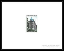 France - N°1683 Sainte-Chapelle De Riom Eglise (church) épreuve De Luxe (deluxe Proof) - Churches & Cathedrals