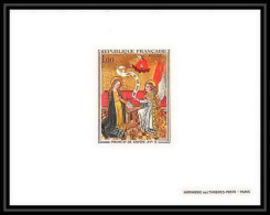 France - N°1640 Tableau (Painting)) L'Annonciation Primitif De Savoie épreuve De Luxe / Deluxe Proof - Religion