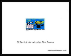 France - Bloc BF N°3040 Festival De Cannes Cinéma Movies Picture Non Dentelé ** MNH Imperf Deluxe Proof - Kino