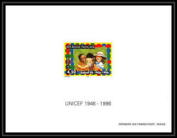 France - Bloc BF N°3033 Cinquantenaire De L'UNICEF Enfant Child Non Dentelé ** MNH Imperf Deluxe Proof - UNICEF