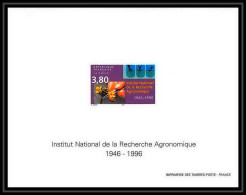 France - Bloc BF N°3001 Cote 125 Institut Recherche Agronomique Agronomic Non Dentelé ** MNH Imperf Deluxe Proof - Agriculture