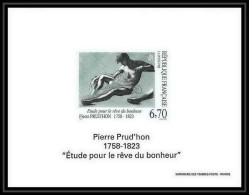 France - Bloc BF N°2927 Pierre Prud'hon Peintre Préromantique Tableau (Painting) Non Dentelé ** MNH Imperf Deluxe Proof - Autres & Non Classés