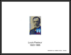 France - Bloc BF N°2925 Louis Pasteur Medecin Vaccination Rage 1995 Non Dentelé ** MNH Imperf Deluxe Proof - Medicine