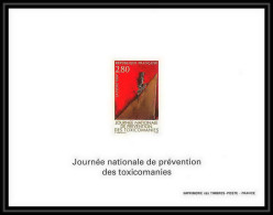 France - Bloc BF N°2908 Prévention Des Toxicomanies Drogues Drugs Non Dentelé ** MNH Imperf Deluxe Proof - Drogue