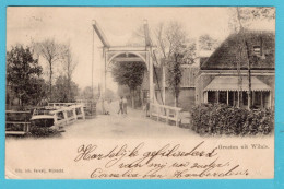 NEDERLAND Prentbriefkaart Groeten Uit Wilnis 1902 Wilnis Kleinrond Naar Zwammerdam - Sonstige & Ohne Zuordnung