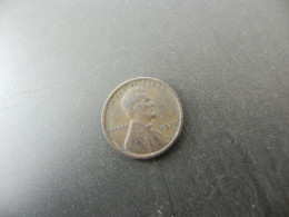 USA 1 Cent 1920 - 1909-1958: Lincoln, Wheat Ears Reverse