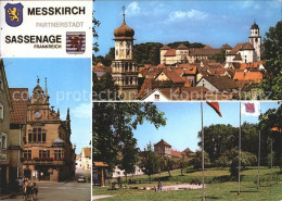 71913086 Messkirch Teilansicht Rathaus Park Buffenhofen - Other & Unclassified