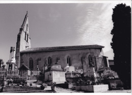 MONGAUZY    GRANDE PHOTO Des Annees 1990,,,EGLISE  SAINT JEAN  XIe  SIECLE   30 X20 CM  TBE - Plaatsen