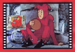 Armenien/Armenie/Armenia 2024, Children’s Philately, Armenian Cartoons, “A TALE ABOUT THE MIRROR” - Card Maximum - Arménie