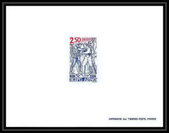 France - N°2543 Centenaire Des Troupes Alpines 1988 Militaria Guerre War épreuve De Luxe / Deluxe Proof - Militaria