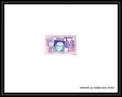 France - N°2529 Philex Jeunes 1988 Exposition Philatélique Enfant Child Stamps Nevers épreuve De Luxe / Deluxe Proof - Briefmarkenausstellungen
