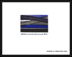 France - N°2448 Pierre Soulages Art Abstrait Abstract Tableau (Painting) 1986 épreuve De Luxe / Deluxe Proof - Epreuves De Luxe