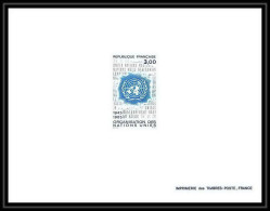 France - N°2374 Organisation Des Nations Unies ONU UNO United Nations épreuve De Luxe (deluxe Proof) - Epreuves De Luxe
