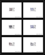 France - N°2355 / 2360 Personnages Célèbres 1985 Victor Hugo Sartre Dorgelès Mauriac épreuve De Luxe / Deluxe Proof - Unused Stamps