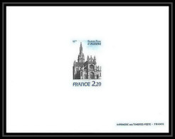 France - N°2134 épreuve De Luxe (deluxe Proof) Basilique De Sainte Anne D'Auray (église Church) - Eglises Et Cathédrales