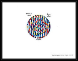 France - N°2113 Tableau (Painting) Yaacov Agam épreuve De Luxe (deluxe Proof) - Luxury Proofs