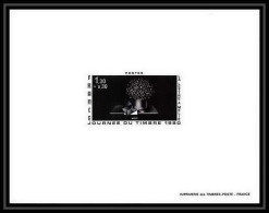 France - N°2078 Cote 50 Journée Du Timbre 1980 Lettre à Mélie D'Avati Tableau (Painting) épreuve De Luxe (deluxe Proof) - Stamp's Day