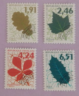 FRANCE PREO YT 232/235 NEUFS**MNH "FEUILLES D ARBRES"ANNEES 1994 - 1989-2008