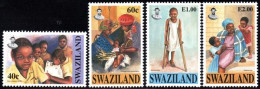 Swaziland - 1996 50th Anniversary Of UNICEF Set (**) # SG 670-673 - Swaziland (1968-...)