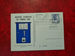 LETTRE / CARTE Luxembourg 1960 FLAMME JOURNEE DU TIMBRE - Other & Unclassified