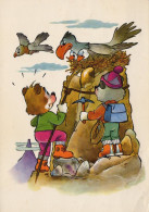 PÁJARO Animales Vintage Tarjeta Postal CPSM #PAN128.A - Oiseaux
