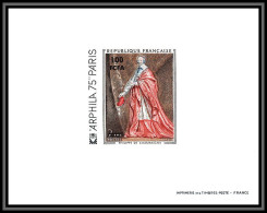 France / Cfa Reunion Promo Discount N°423 Arphila 75 Richelieu Tableau Painting 1766 épreuve De Luxe Deluxe Proof 1975 - Epreuves De Luxe
