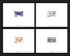 France / Cfa Reunion Poste Aérienne Pa N°52 / 55 FRANCE 30/33 épreuve De Luxe (deluxe Proof) France Ttb  - Unused Stamps