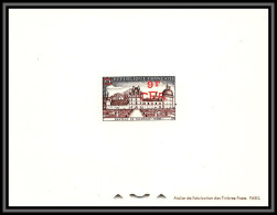 France / Cfa Reunion N°336 1128 Château (castle) De Valençais Indre épreuve De Luxe (deluxe Proof) - Unused Stamps