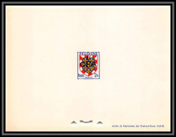 France / Cfa Reunion N°288 -902 Armoiries Blason Touraine épreuve De Luxe (deluxe Proof) - Luxury Proofs