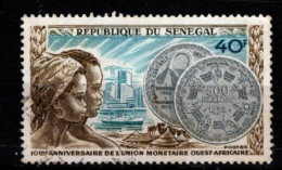 - SENEGAL - 1972 - YT N° 375 - Oblitéré - Union Monétaire - Senegal (1960-...)