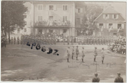 CPA PHOTO - 68 - MASEVAUX - Prise D'Armes - Le 11 Août 1918 - Officiers Nommés Dont Le Général Guillemin - Masevaux
