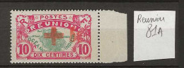 1915 MNH Réunion Yvert 81A Postfris** - Ungebraucht