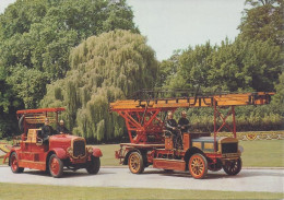 CPM  Musée Des Sapeurs-Pompiers De Lyon Echelle Mécanique MERRYWEATHER - Transporter & LKW