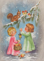 ANGEL Christmas Vintage Postcard CPSM #PBP407.A - Engelen