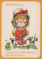 CHILDREN HUMOUR Vintage Postcard CPSM #PBV438.A - Cartes Humoristiques