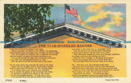 R631581 The Star Spangled Banner. Francis Scott Key. Asheville Post Card. Miller - Wereld