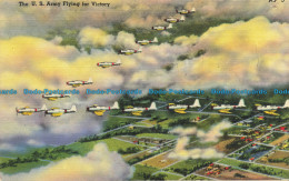 R631583 The U. S. Army Flying For Victory. Tichnor Bros. Tichnor Quality Views. - Wereld