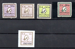 Fiscaux Timbres Amendes - Timbres