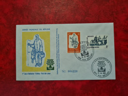 LETTRE / CARTE Luxembourg 1960 FDC ANNEE MONDIALE DU REFUGIE - Other & Unclassified