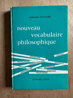 Nouveau Vocabulaire De La Philosophie - Otros & Sin Clasificación