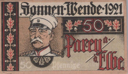 50 PFENNIG 1921 Stadt PAREY Saxony UNC DEUTSCHLAND Notgeld Banknote #PB469 - [11] Emisiones Locales
