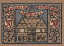 50 PFENNIG 1921 Stadt PADERBORN Westphalia UNC DEUTSCHLAND Notgeld #PI907 - Lokale Ausgaben