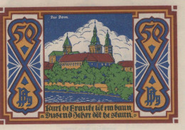 50 PFENNIG 1921 Stadt OSNABRÜCK Hanover UNC DEUTSCHLAND Notgeld Banknote #PI825 - Lokale Ausgaben