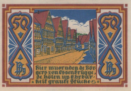 50 PFENNIG 1921 Stadt OSNABRÜCK Hanover UNC DEUTSCHLAND Notgeld Banknote #PH910 - Lokale Ausgaben