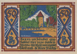50 PFENNIG 1921 Stadt OSNABRÜCK Hanover DEUTSCHLAND Notgeld Banknote #PF625 - Lokale Ausgaben