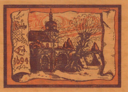 50 PFENNIG 1921 Stadt OPPURG Thuringia UNC DEUTSCHLAND Notgeld Banknote #PI839 - Lokale Ausgaben