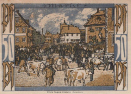 50 PFENNIG 1921 Stadt OBERLIND Thuringia DEUTSCHLAND Notgeld Banknote #PF505 - Lokale Ausgaben
