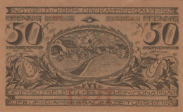 50 PFENNIG 1921 Stadt OBERAMMERGAU Bavaria UNC DEUTSCHLAND Notgeld #PJ162 - [11] Emissions Locales